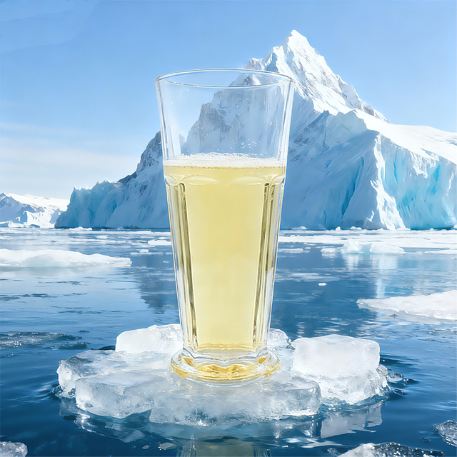 クラシックアーチパターンビアグラス400mlジュースカップバーウェア